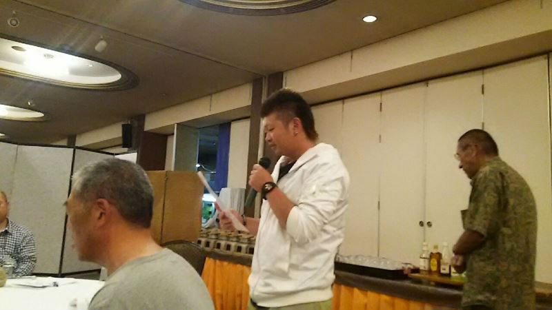 第1回経営方針発表会の様子 第1回経営方針発表会の様子